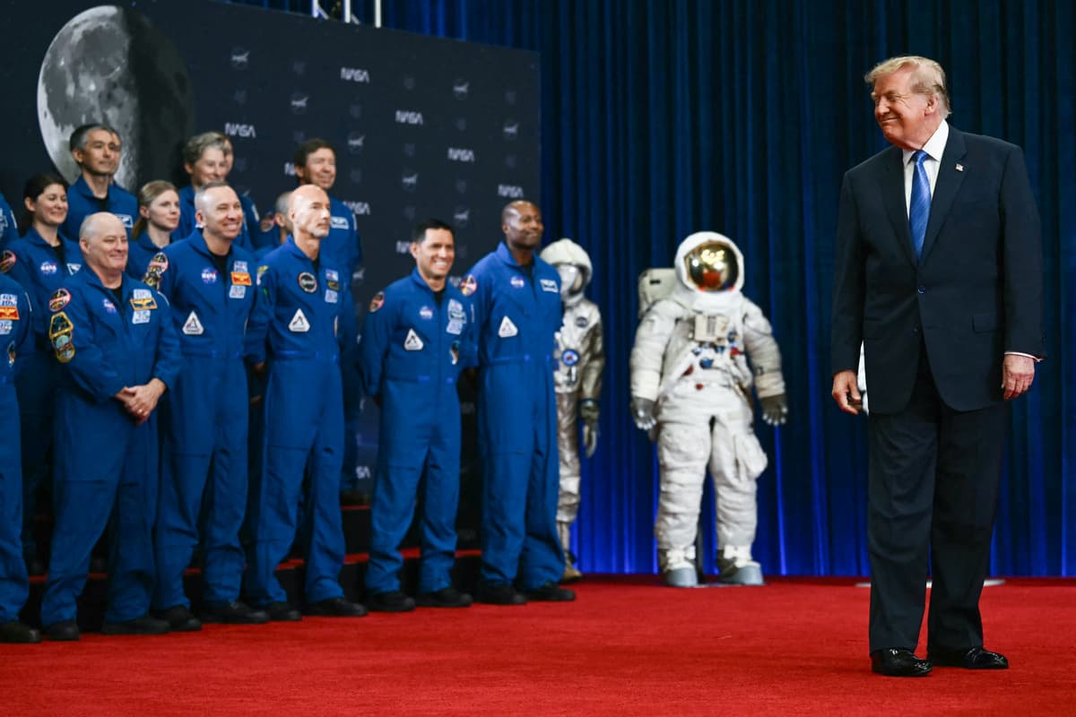 Trump opfordrer til oprettelse af et "rumakademi" for at træne fremtidige NASA-ledere