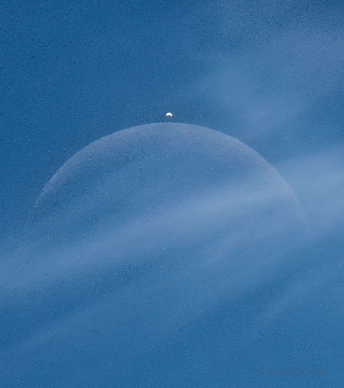 APOD: 2026 September 15 – A Daytime Eclipse: Moon Occults Venus