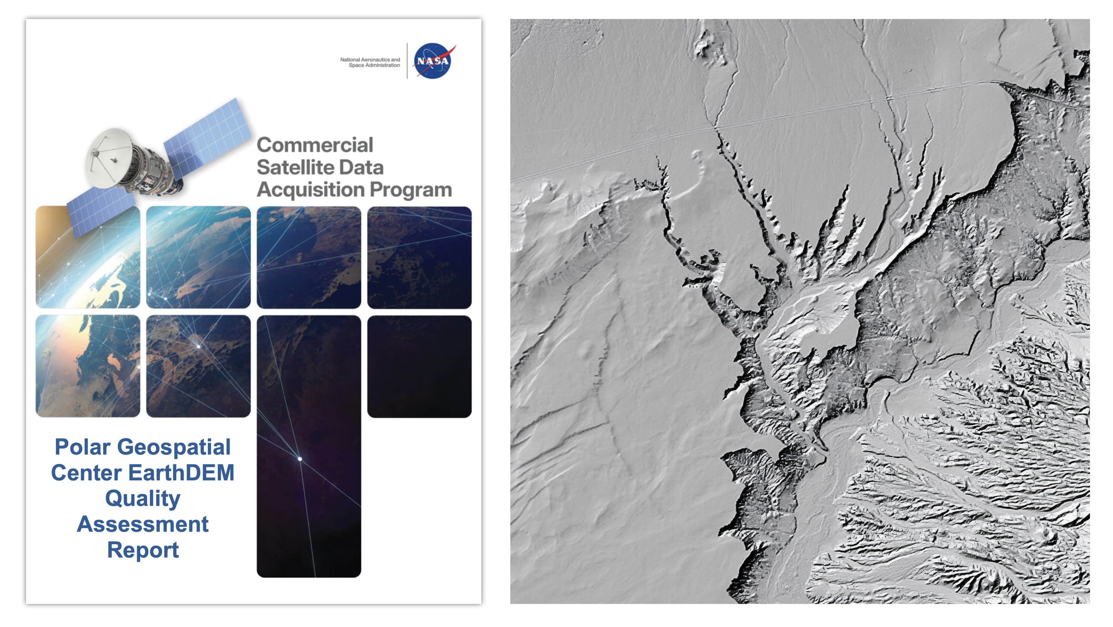 Quality Assessment Report Evaluates Polar Geospatial Center EarthDEM Elevation Products