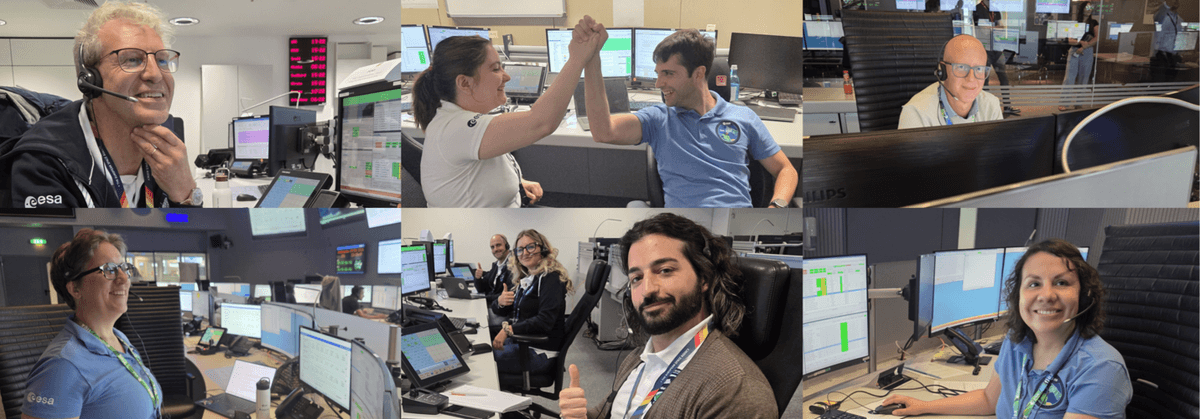 A team of teams like never before: rehearsing a unique launch at ESA mission control