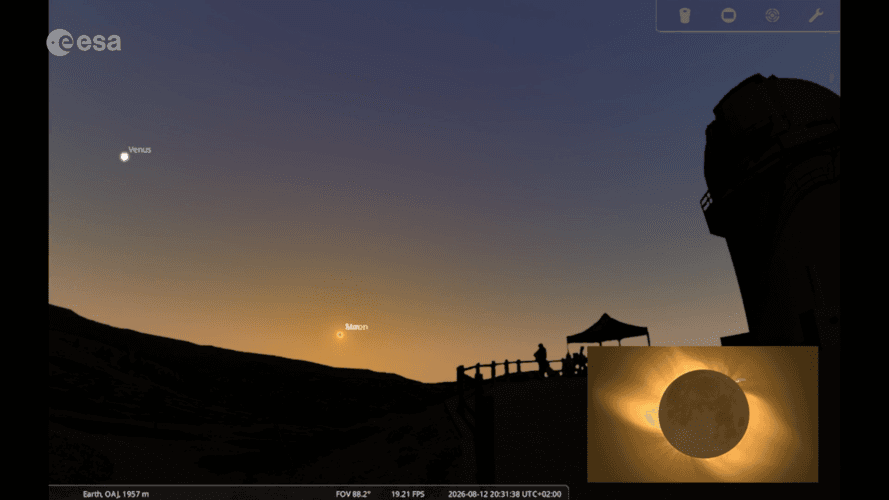Musification of the 2026 total solar eclipse