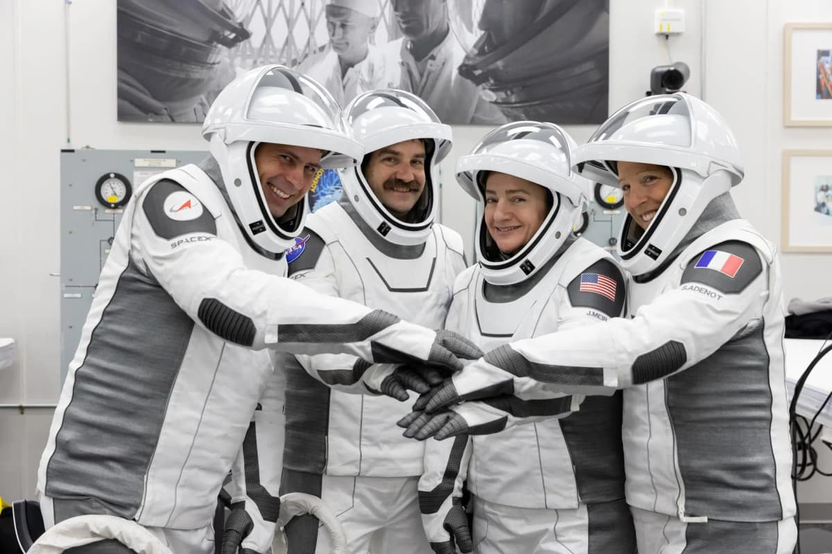 NASA’s SpaceX Crew-12 to Discuss Station Mission, Upcoming Return