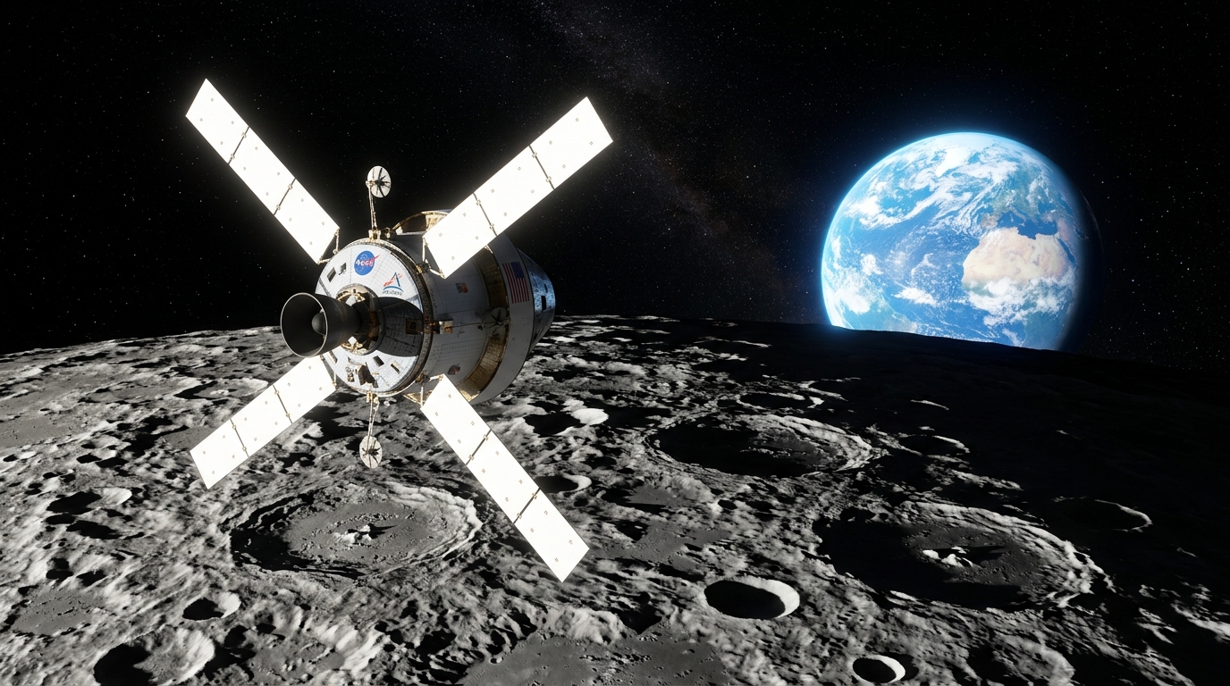 Artemis II Astronauts Complete Full Lunar Flyby Mission Simulation